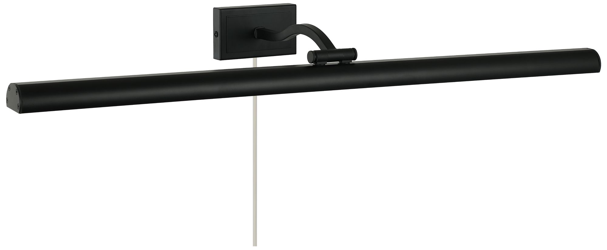 Image 4 Yvonne 32" Wide Matte Black, Frosted LED Picture Light more views