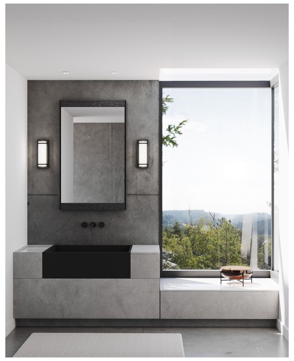 Image 2 Z-1080 LED Collection One-Light Small LED Outdoor Sconce more views