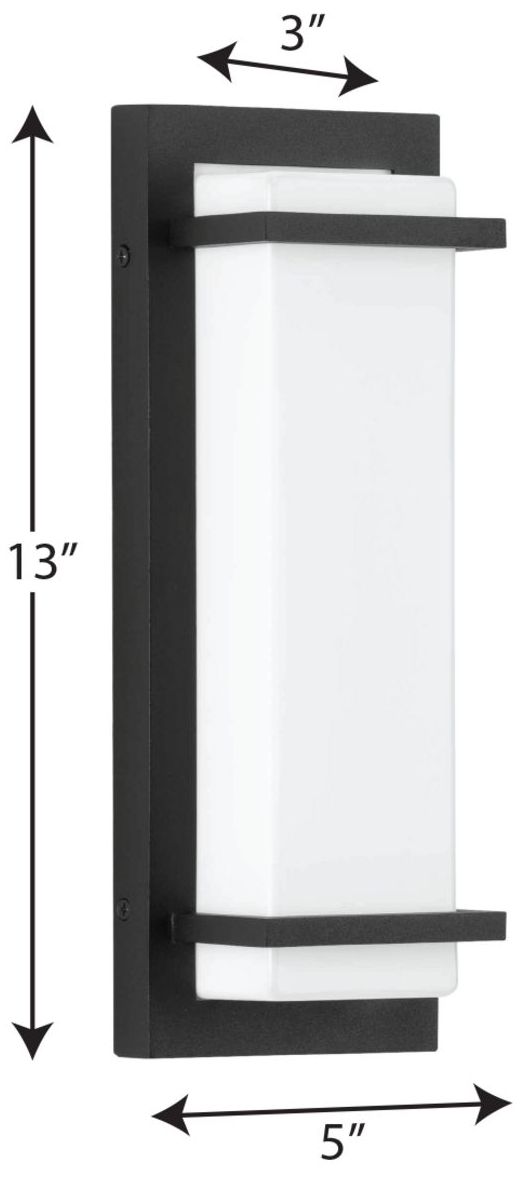 Image 4 Z-1080 LED Collection One-Light Small LED Outdoor Sconce more views