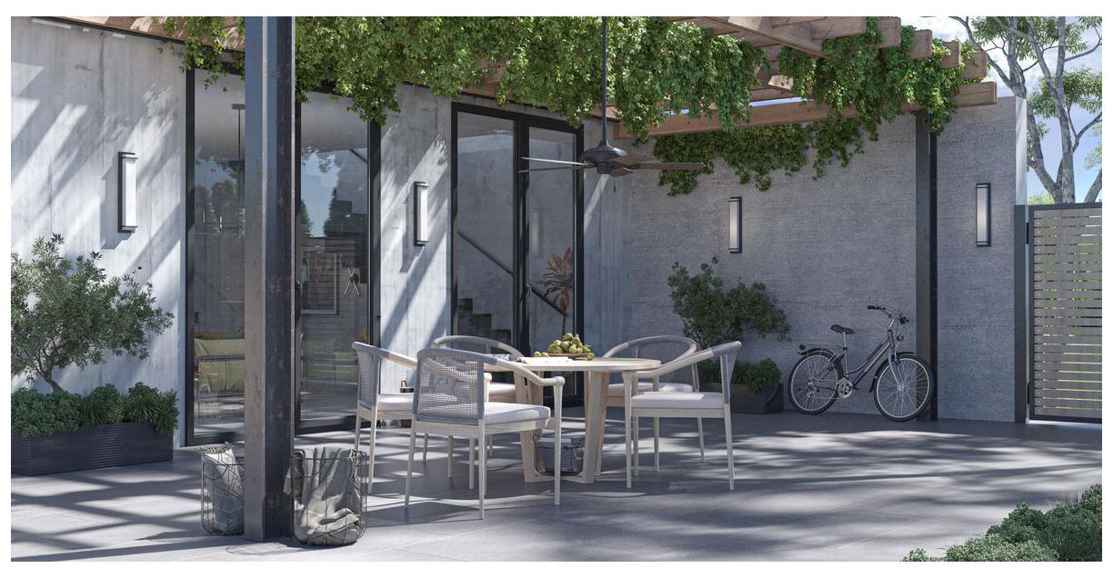 Image 2 Z-1080 LED Collection Two-Light Large LED Outdoor Sconce more views