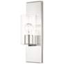 1_Zürich 1 Light Brushed Nickel Wall Sconce