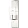Zürich 1 Light Brushed Nickel Wall Sconce
