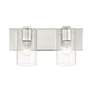 6_Zürich 2 Light Brushed Nickel Bath Vanity more views
