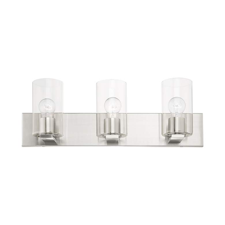 Image 5 Zürich 3 Light Brushed Nickel Bath Vanity more views