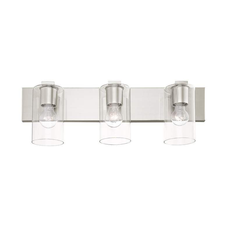 Image 6 Zürich 3 Light Brushed Nickel Bath Vanity more views