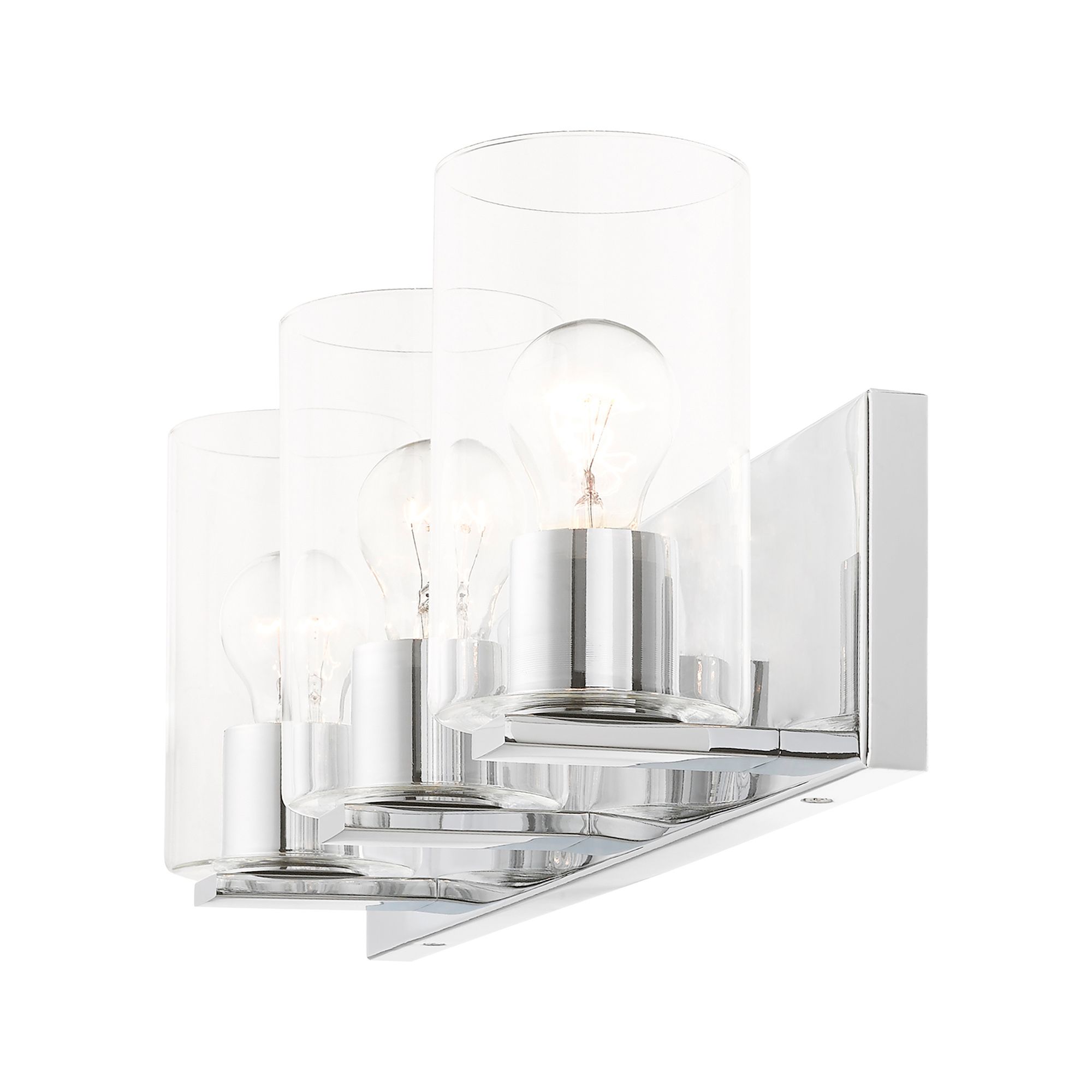 Zürich 3 Light Polished Chrome Bath Vanity