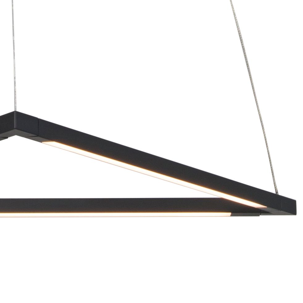 triangular pendant light