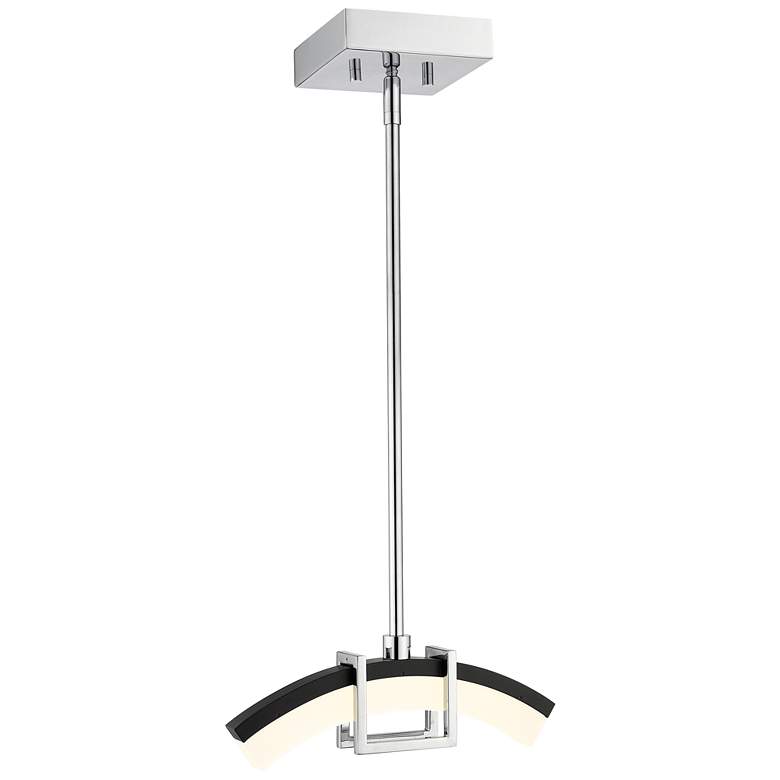 Image 1 Z-Lite 1 Light Chandelier in Chrome Finish