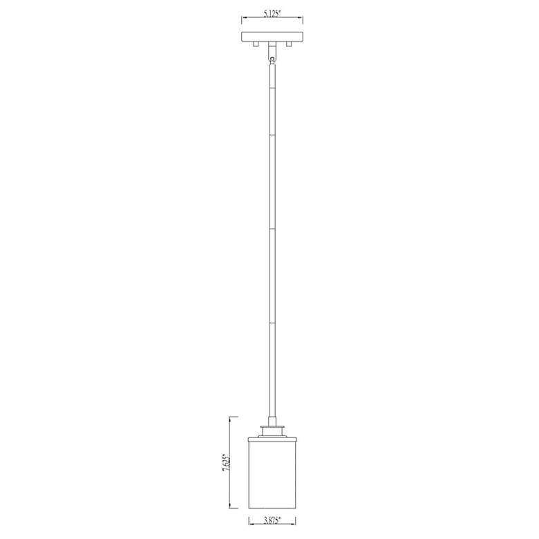 Image 7 Z-Lite 1 Light Mini Pendant in Olde Brass Finish more views