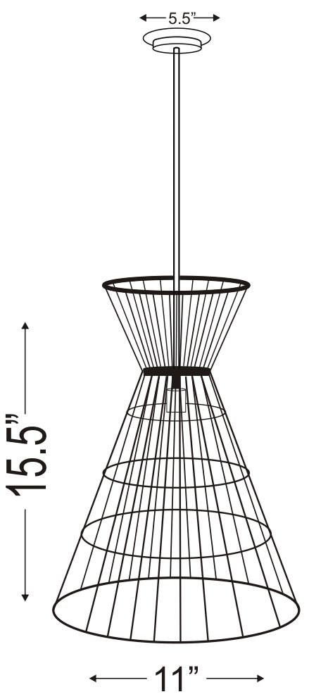 Image 7 Z-Lite 1 Light Mini Pendant in Rubbed Brass Finish more views