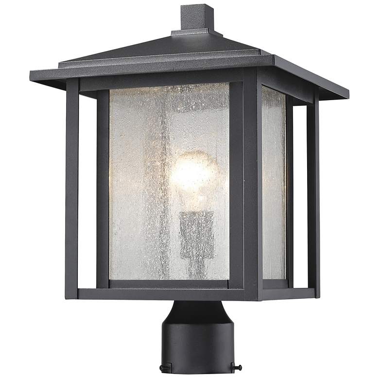 Image 1 Z-Lite 1 Light Outdoor in Black Finish