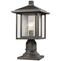 Z-Lite 1 Light Outdoor in Oil Rubbed Bronze Finish