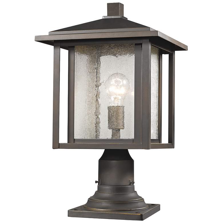 Image 1 Z-Lite 1 Light Outdoor in Oil Rubbed Bronze Finish