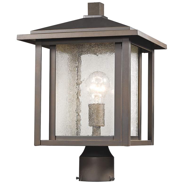 Image 1 Z-Lite 1 Light Outdoor in Oil Rubbed Bronze Finish