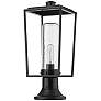 7_Z-Lite 1 Light Outdoor Pier Mounted Fixture in Black Finish more views