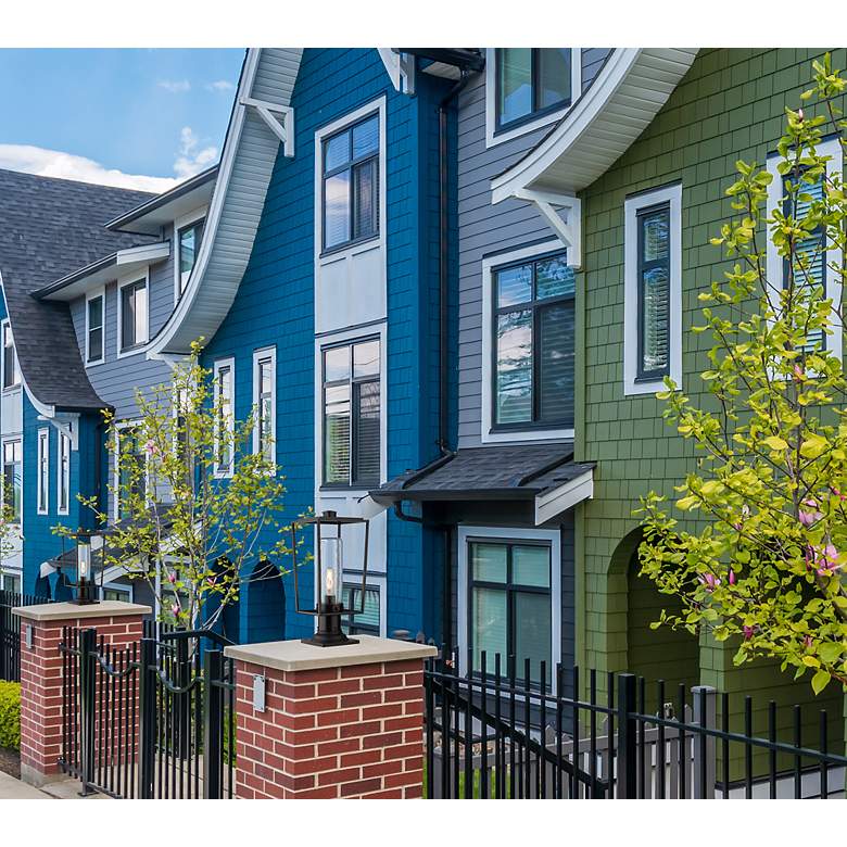 Image 3 Z-Lite 1 Light Outdoor Pier Mounted Fixture in Black Finish more views