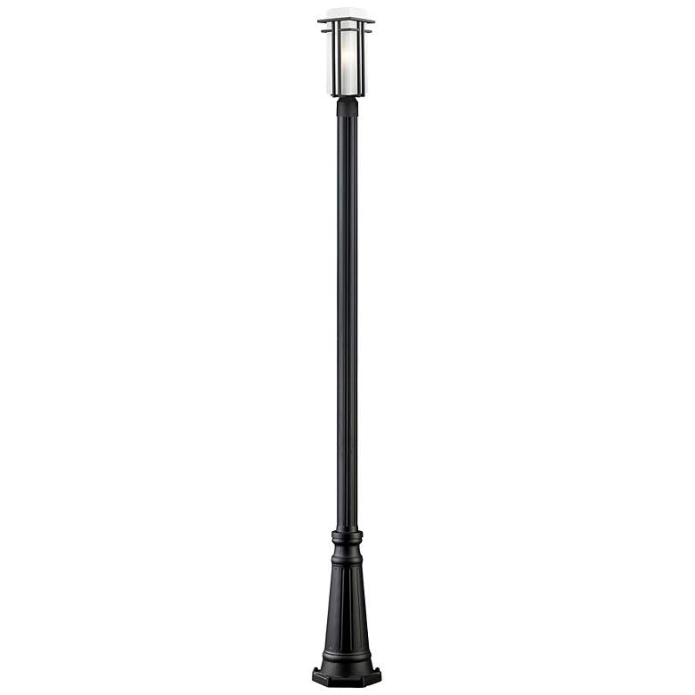 Image 1 Z-Lite 1 Light Outdoor Post Light in Black Finish