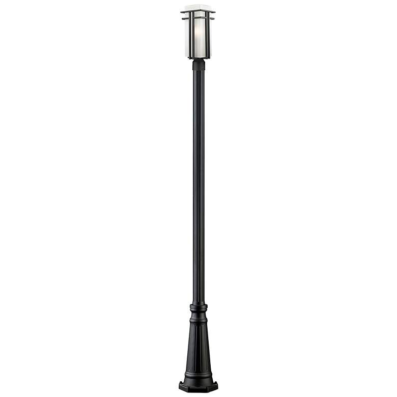 Image 1 Z-Lite 1 Light Outdoor Post Light in Black Finish