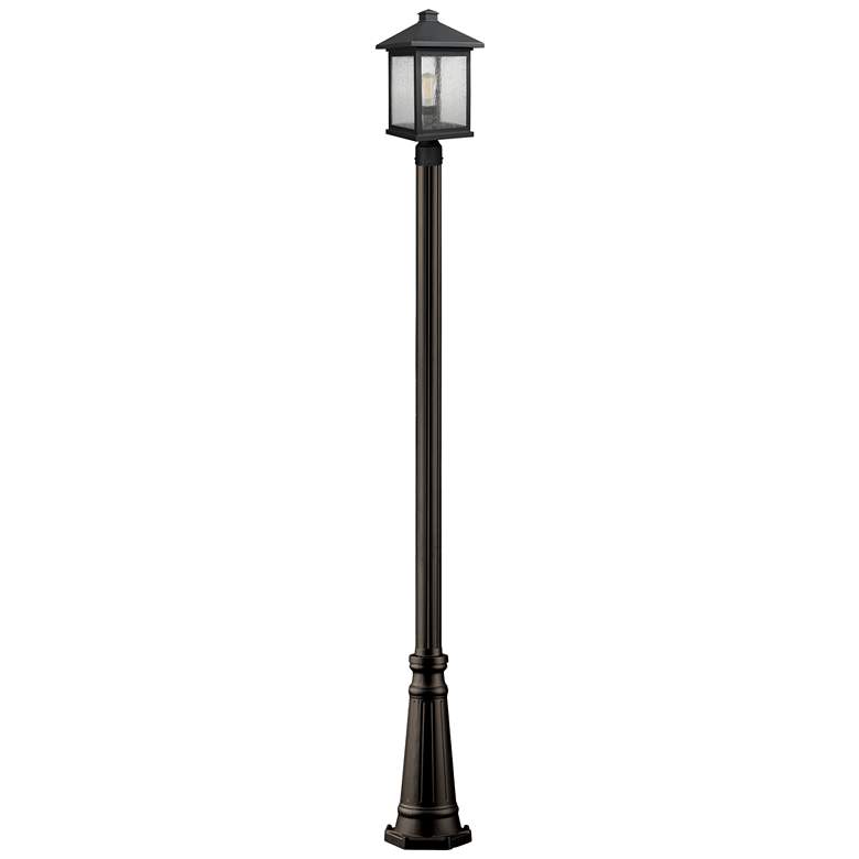 Image 1 Z-Lite 1 Light Outdoor Post Light in Oil Rubbed Bronze Finish