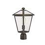 4_Z-Lite 1 Light Outdoor Post Mount Fixture in Oil Rubbed Bronze Finish more views