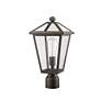 5_Z-Lite 1 Light Outdoor Post Mount Fixture in Oil Rubbed Bronze Finish more views