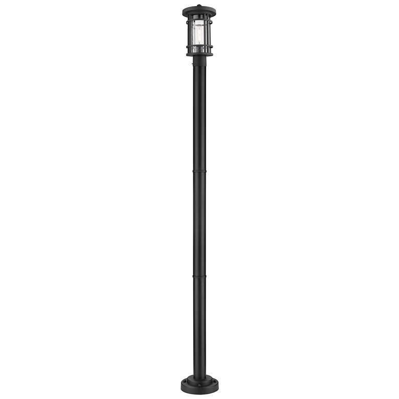 Image 1 Z-Lite 1 Light Outdoor Post Mounted Fixture in Black Finish