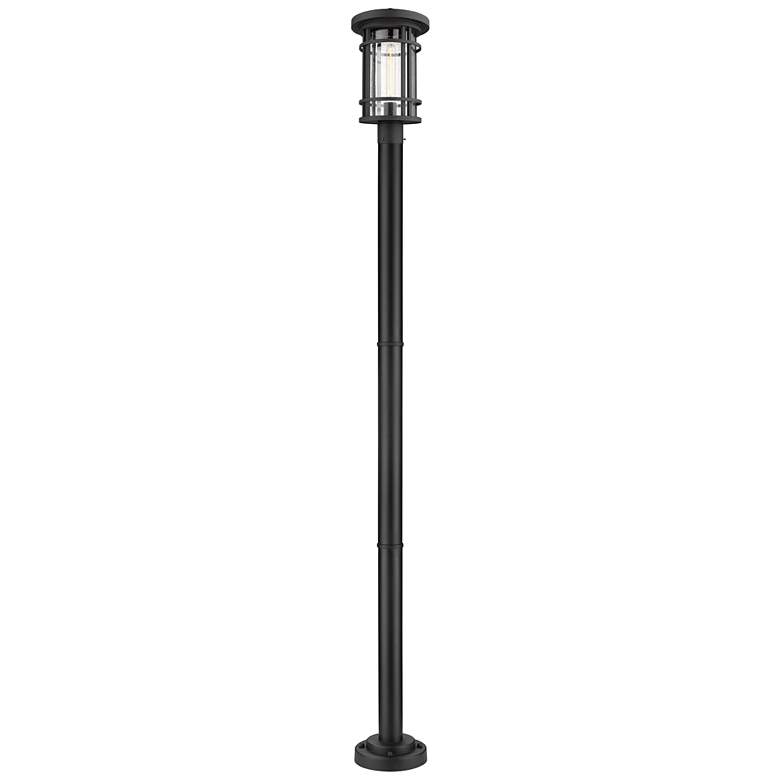 Image 1 Z-Lite 1 Light Outdoor Post Mounted Fixture in Black Finish