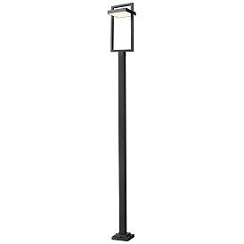 Image1 of Z-Lite 1 Light Outdoor Post Mounted Fixture in Black Finish