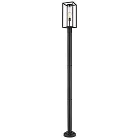 Image1 of Z-Lite 1 Light Outdoor Post Mounted Fixture in Black Finish