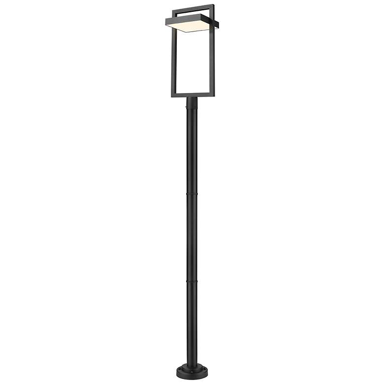 Image 2 Z-Lite 1 Light Outdoor Post Mounted Fixture in Black Finish