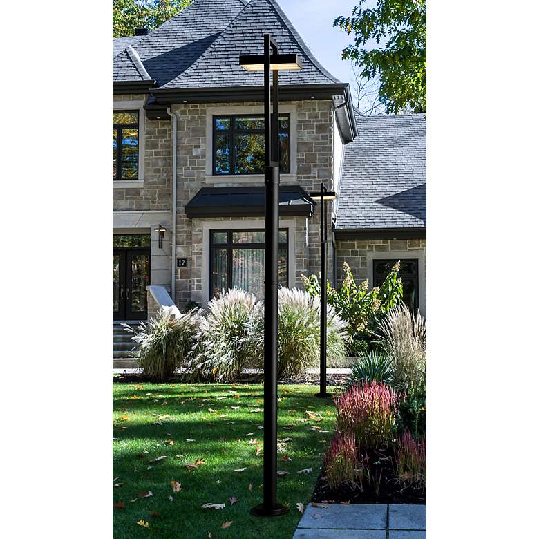 Image 1 Z-Lite 1 Light Outdoor Post Mounted Fixture in Black Finish