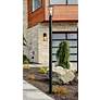 1_Z-Lite 1 Light Outdoor Post Mounted Fixture in Black Finish