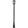 Z-Lite 1 Light Outdoor Post Mounted Fixture in Black Finish