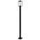 Z-Lite 1 Light Outdoor Post Mounted Fixture in Black Finish