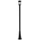 Z-Lite 1 Light Outdoor Post Mounted Fixture in Black Finish