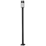 2_Z-Lite 1 Light Outdoor Post Mounted Fixture in Black Finish