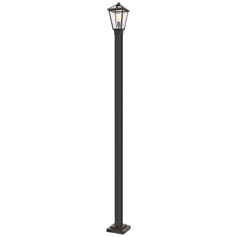 Image 1 Z-Lite 1 Light Outdoor Post Mounted Fixture in Oil Rubbed Bronze Finish