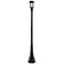 Z-Lite 1 Light Outdoor Post Mounted Fixture in Oil Rubbed Bronze Finish