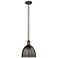 Z-Lite 1 Light Pendant in Bronze Finish