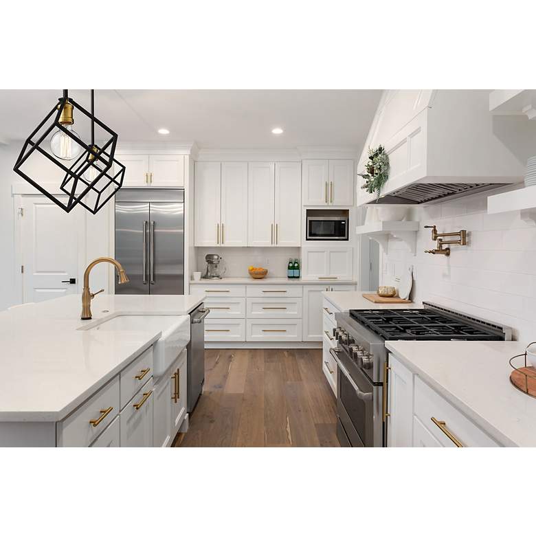 Image 3 Z-Lite 1 Light Pendant in Bronze + Olde Brass Finish more views