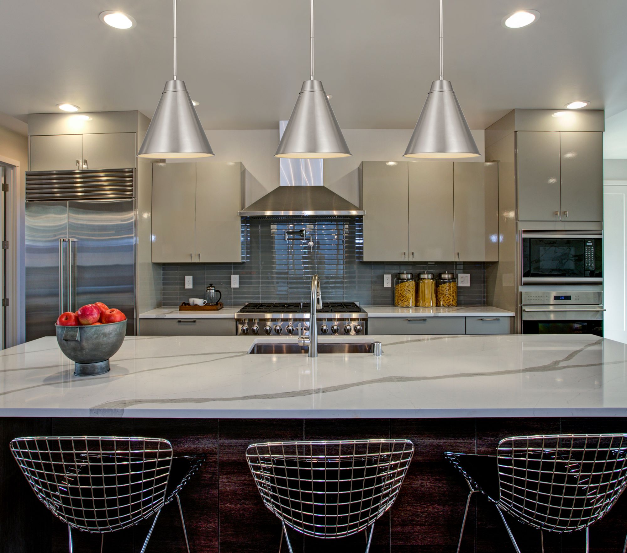 Image 3 Z-Lite 1 Light Pendant in Brushed Nickel Finish more views