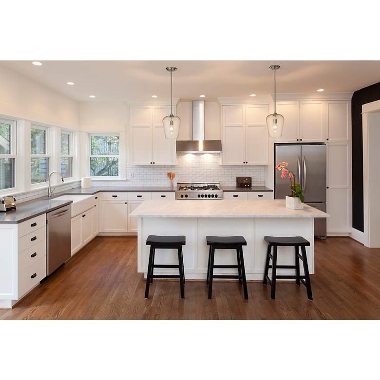 Image 2 Z-Lite 1 Light Pendant in Brushed Nickel Finish more views