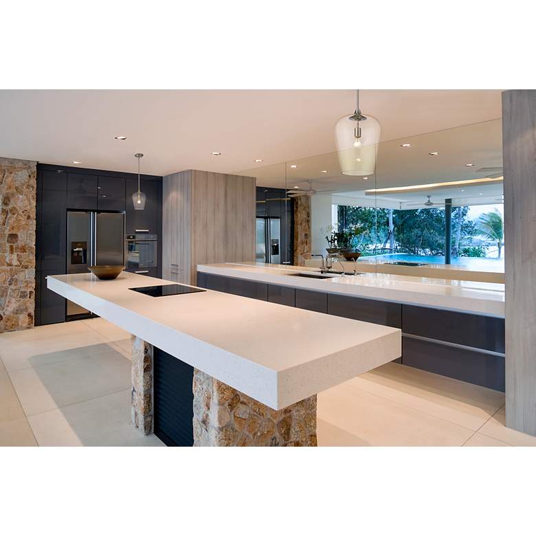 Image 3 Z-Lite 1 Light Pendant in Brushed Nickel Finish more views