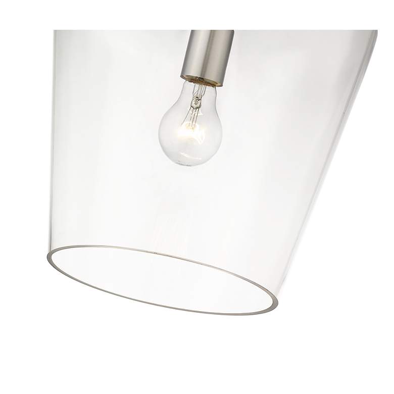 Image 6 Z-Lite 1 Light Pendant in Brushed Nickel Finish more views