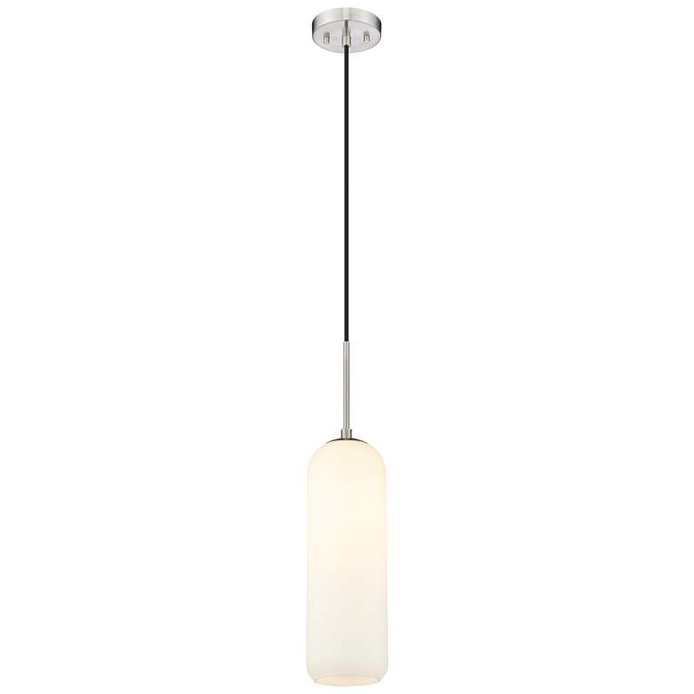 Image 1 Z-Lite 1 Light Pendant in Brushed Nickel Finish