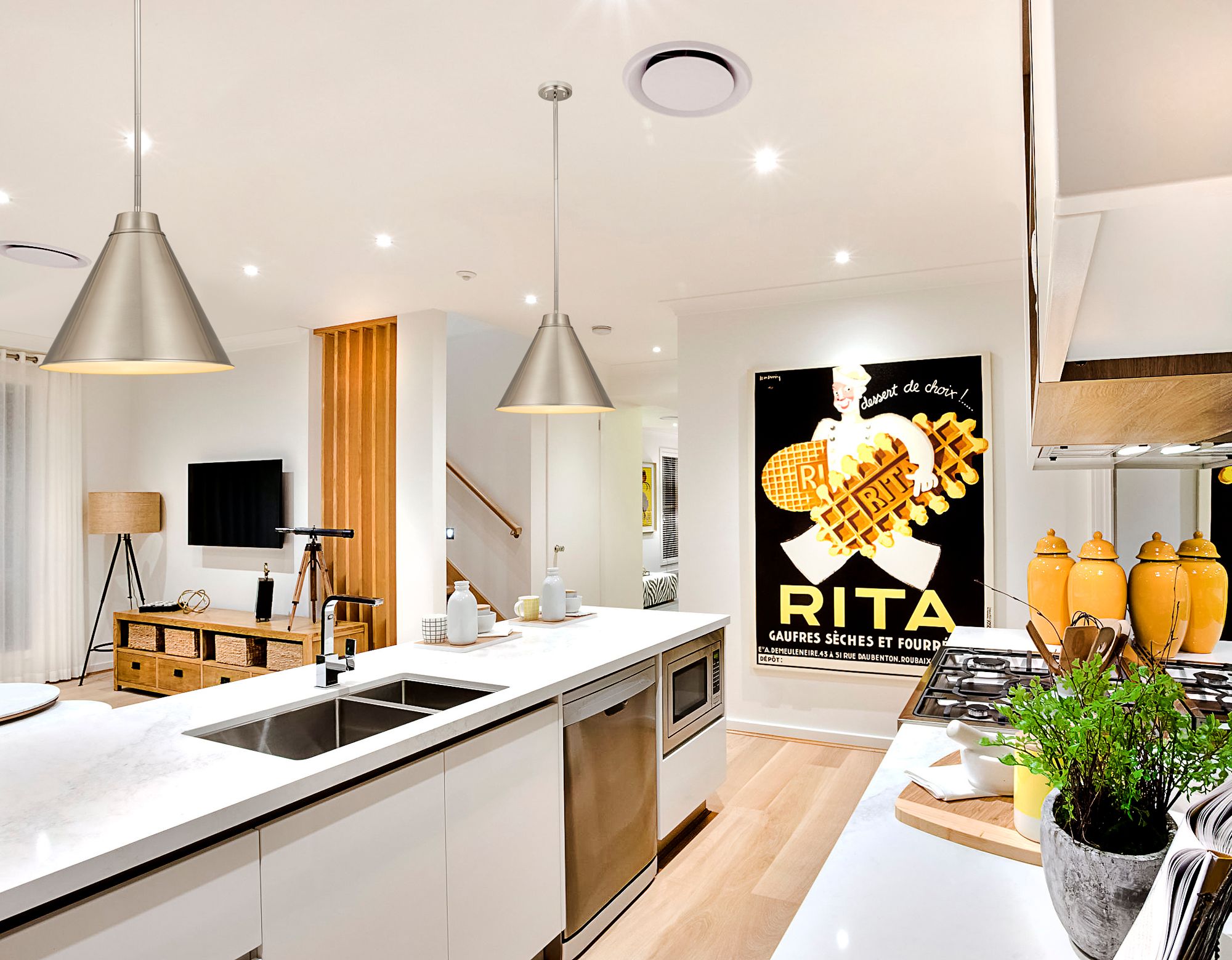 Image 3 Z-Lite 1 Light Pendant in Brushed Nickel Finish more views