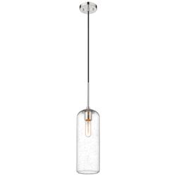 Z-Lite 1 Light Pendant in Brushed Nickel Finish