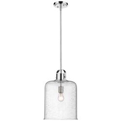 Z-Lite 1 Light Pendant in Chrome Finish
