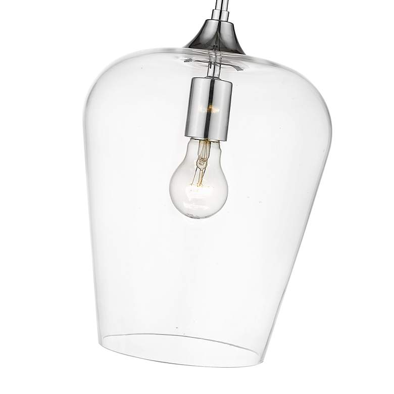 Image 7 Z-Lite 1 Light Pendant in Chrome Finish more views