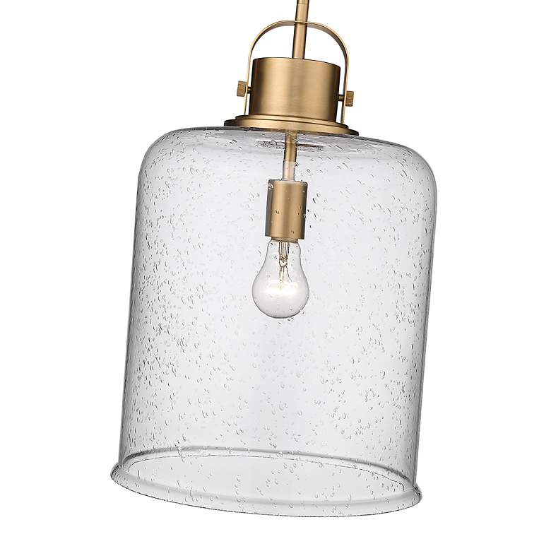 Image 6 Z-Lite 1 Light Pendant in Heirloom Gold Finish more views